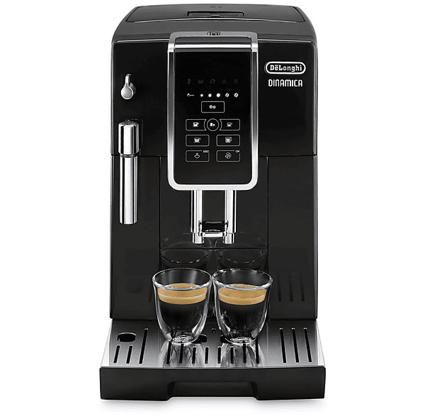 Cafetera superautomática - Delonghi ECAM 350.15.B, 15 bar, 1450 W, 2 tazas, Negro