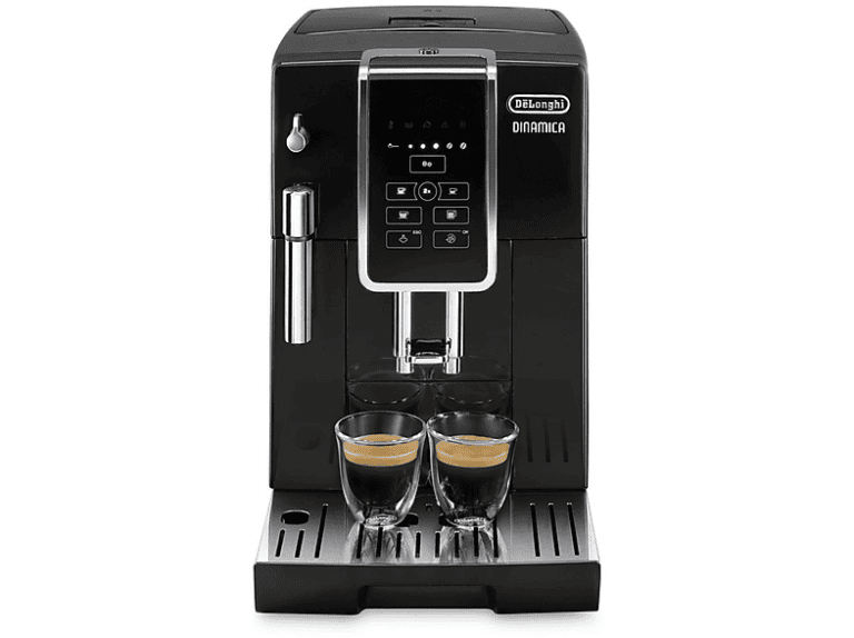 Cafetera superautomática - Delonghi ECAM 350.15.B, 15 bar, 1450 W, 2 tazas, Negro