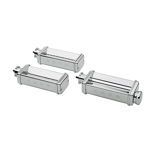Accesorio robot de cocina - Smeg SMPC01 PACK 3 ACCESORIOS PARA PASTA, Inox