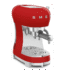 Cafetera express - Smeg ECF02RDEU ROJO, 15 bar, 1350 W, 2 tazas