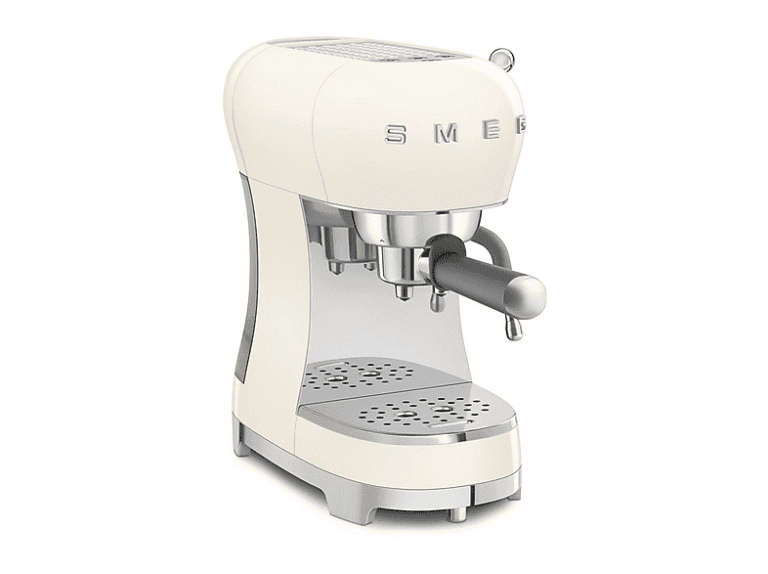 Cafetera express - Smeg ECF02CREU, 15 bar, 1350 W, 2 tazas, Crema de