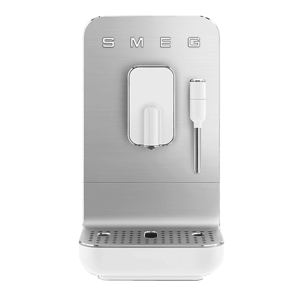 Cafetera superautomática - Smeg B2B, Smeg BCC12WHMEU, 19 bar, 1350 W, 1 Taza, Calentamiento Thermoblock, Molinillo de café Incorporado, Blanco