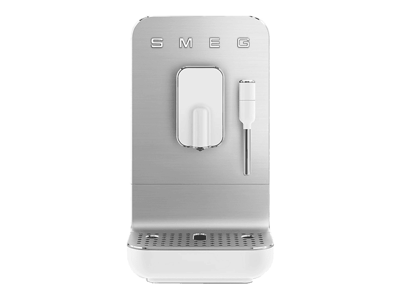 esy-8017709334932-1 Cafetera superautomática - Smeg B2B, Smeg BCC12WHMEU, 19 bar, 1350 W, 1 Taza, Calentamiento Thermoblock, Molinillo de café Incorporado, Blanco