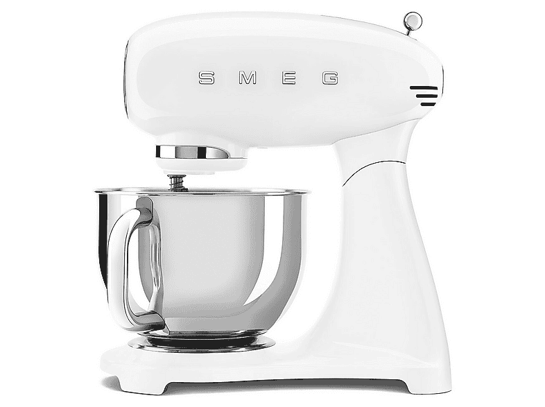 esy-8017709353803-1 Robot Amasador - Smeg SMF05WHEU, Blanco / Plata