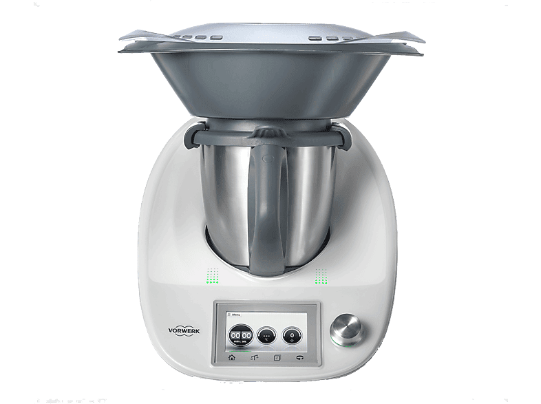 esy-8435560102406-1 Robot de cocina - Thermomix TM5, Control exacto de temperatura y velocidad, 1500 V, Blanco