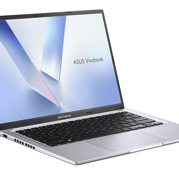 Portátil - ASUS VivoBook 14 M1405NAQ, 14 " WUXGA, AMD Ryzen 7 170, 16 GB RAM, 512 GB SSD, Radeon™ 680M, Windows 11 Home, Plata