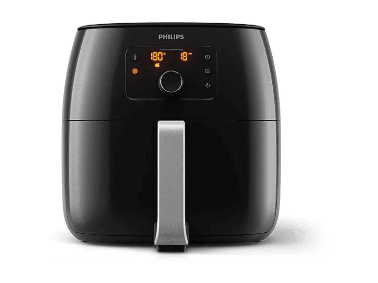 Freidora de aire - Philips HD9650/90, 2225 W, 1,4 kg, Negro