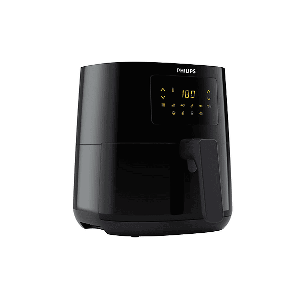 Freidora sin aceite - Philips HD9252/90 AIRFRYER DIGITAL RAPID AIR 1400W, 4,1 l, Negro