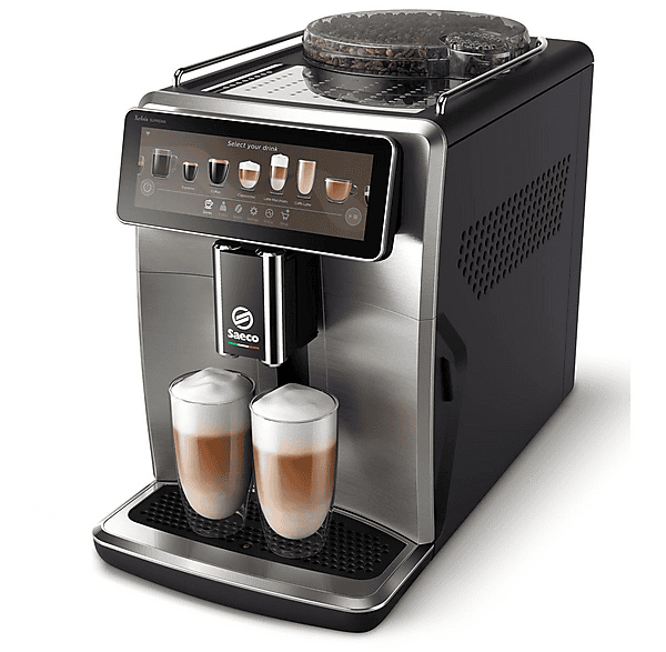 Máquina espresso - Saeco SM8885/00, 15 bar, 1500 V, Acero inoxidable