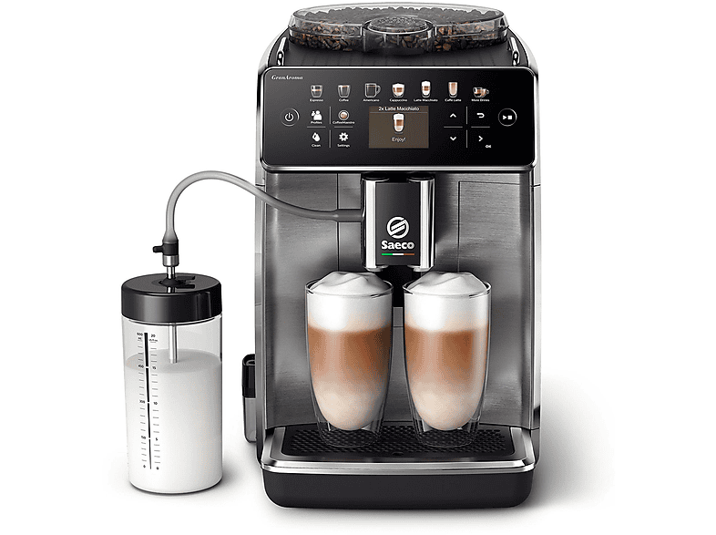 esy-8720389003547-1-1 Cafetera Express - Saeco GranAroma, 15 bar, 1500 W, 0,6 l, 2 tazas, Negro