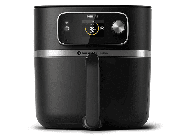 Freidora de aire - Philips HD9880/90, 2200 W, 0 l, Inox