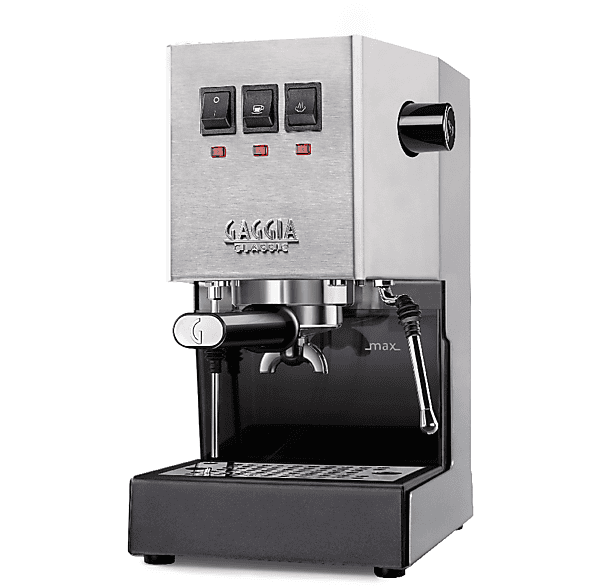 Cafetera express - Gaggia E24, 15 bar, 1200 W, 2 tazas, Plata