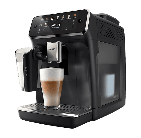 Cafetera superautomática - Philips 5500 Series EP5541 | 15 bar, 1500 W, Deposito 1.8 l, Deposito leche 0.26 l, 2 tazas, Negro