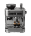 Cafetera express - Philips Barista Brew PSA3228/01, Molinillo integrado, Prensador calibrado premium, doble container de café, Capacidad 2,3l, 15 bar.