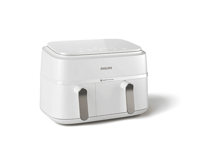 Freidora de aire - Philips 3000 series NA353/10, 2750 W, 9 l, Champán, Blanco