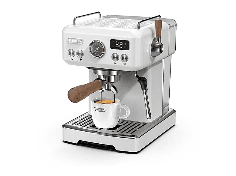 esy-9331539131974-1-1 Cafetera Express - Hibrew H10 PLUS, 20 bar, 1230 W, Blanco