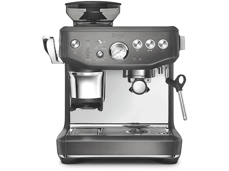 esy-9355973099560-1-1 Cafetera express - Sage SES876BST4EEU1 BARISTA EXPRESS IMPRES ACERO INOX N, 15 bar, 1850 W, 480 ml, 2 tazas, Acero inoxidable negro